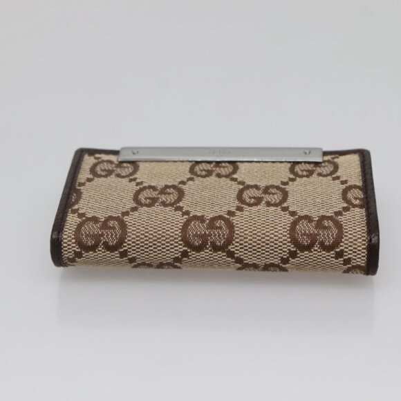 GUCCI GG Canvas Key Case Beige 127048 1147 Auth 142039V - shop